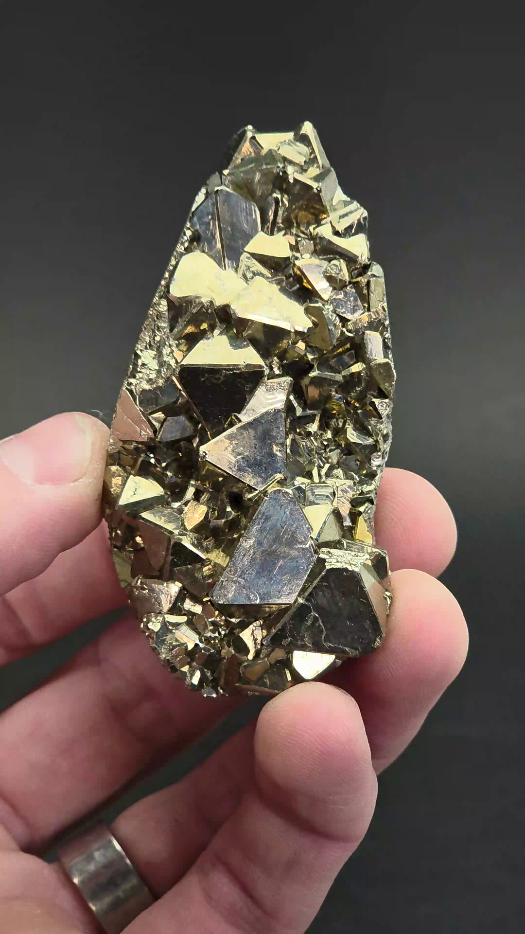 Peruvian Octahedral Pyrite Specimen DS119