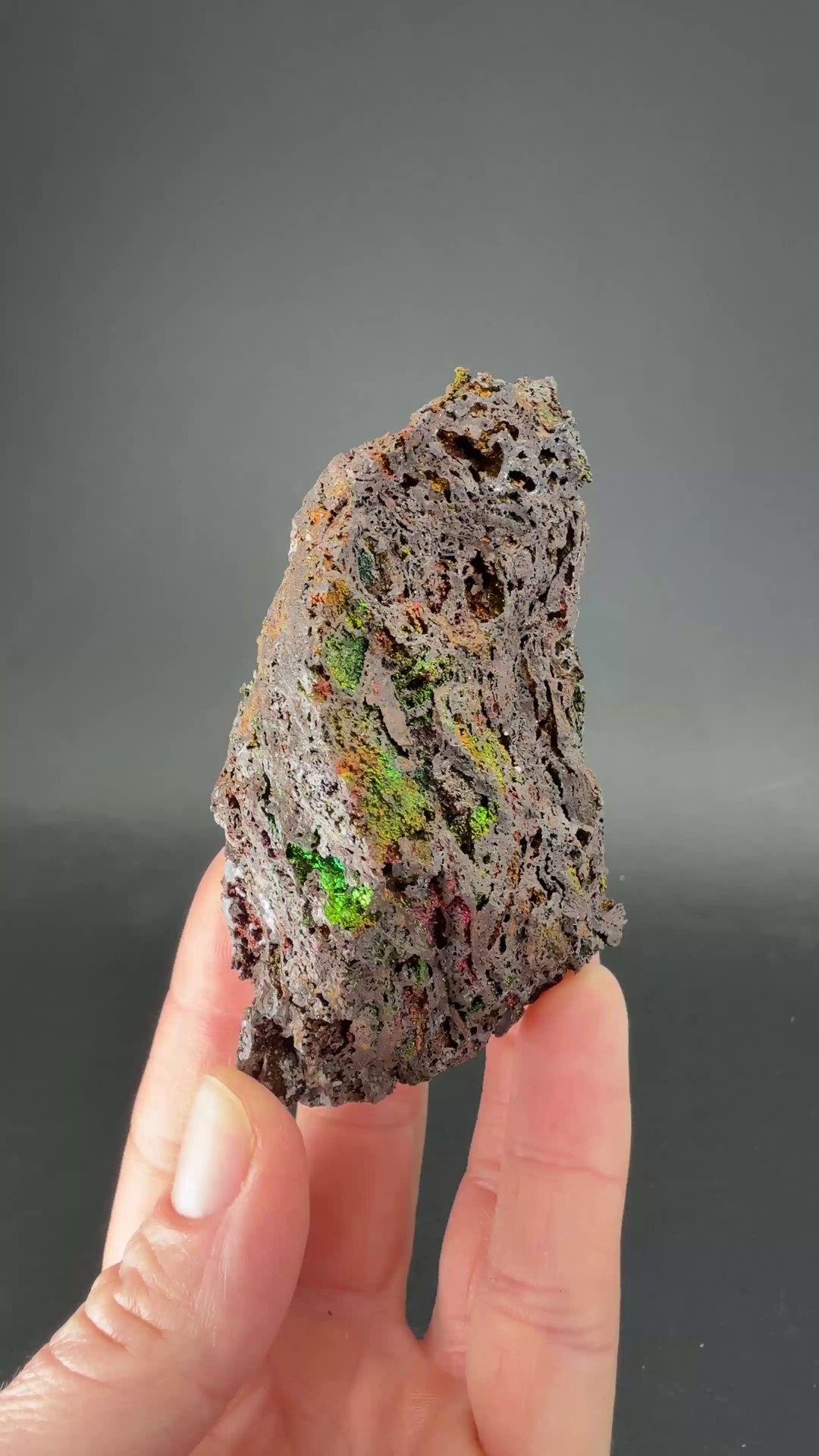 Iridescent Goethite (Turgite) from Mexico DS1454