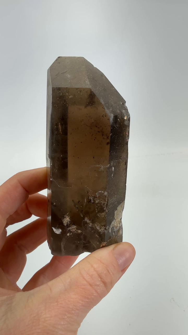 Smoky Quartz Point from Kazakhstan DS161