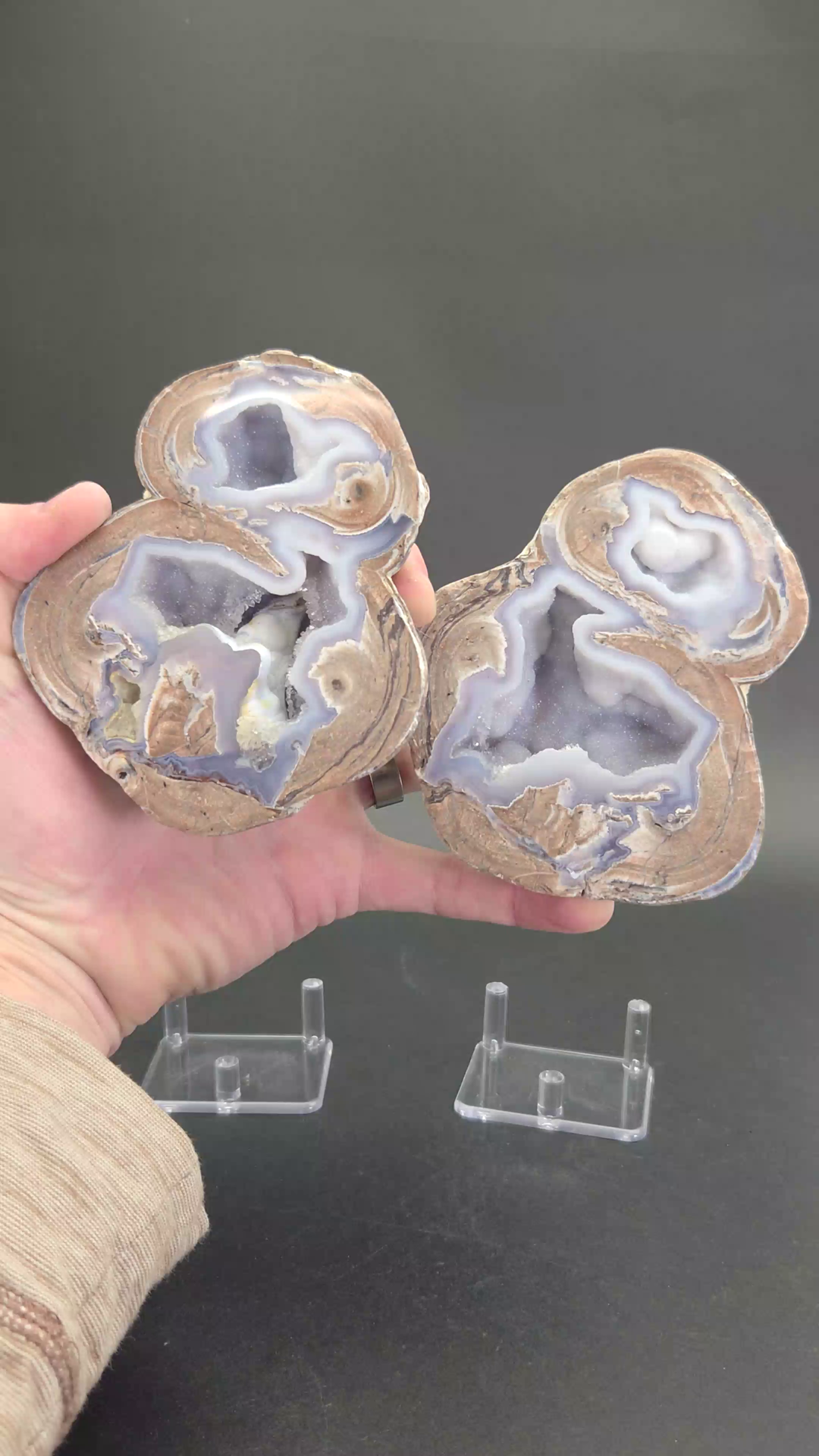 Matched Pair Dugway Geode DS2161