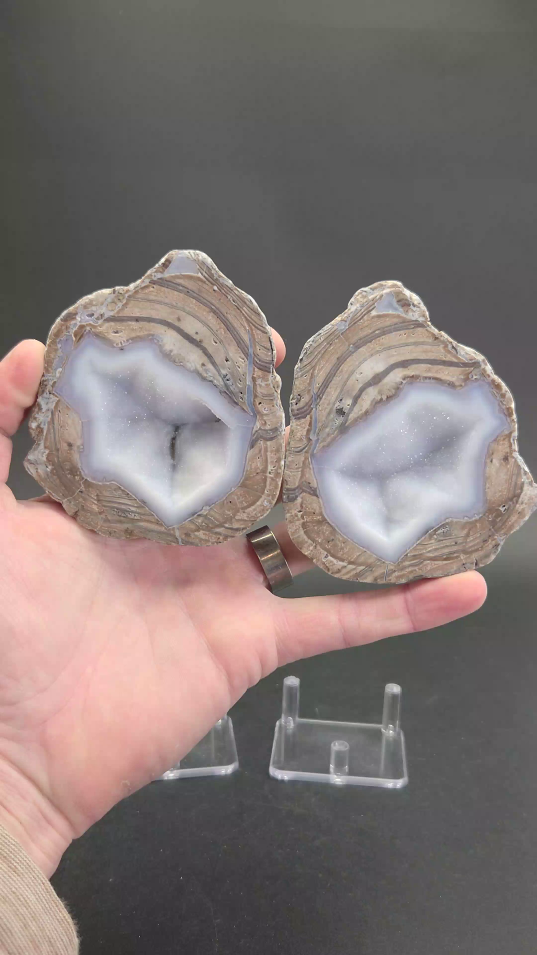 Matched Pair Dugway Geode DS2162