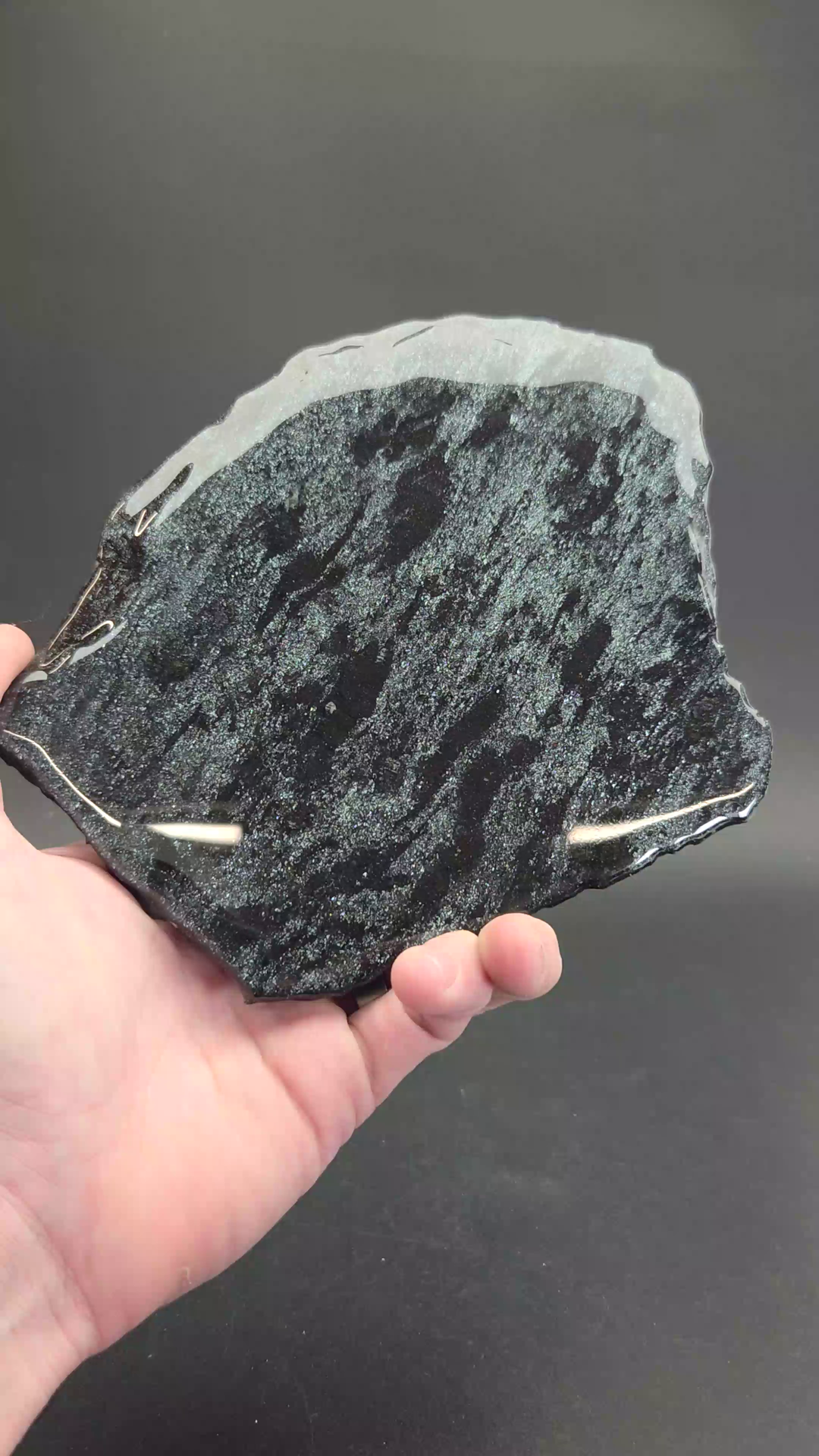 Specularite (Sepcular Hematite) Slab DS2389