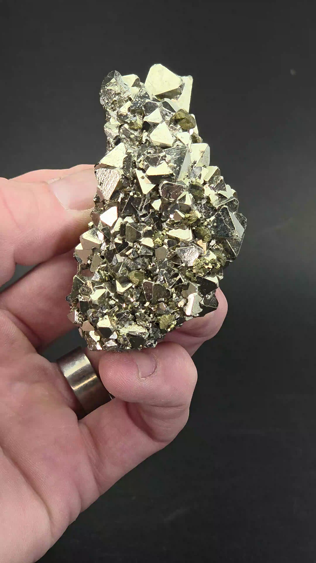 Peruvian Octahedral Pyrite Specimen DS2540