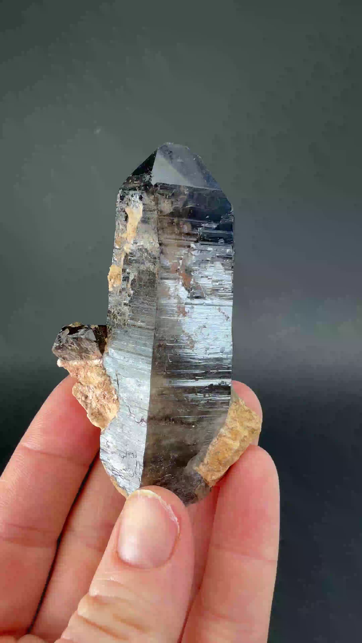 Smoky Quartz Crystal from Kazakhstan DS2571