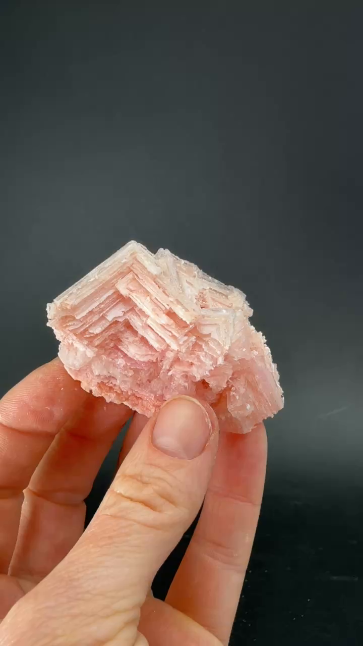 Pink Halite on Trona
