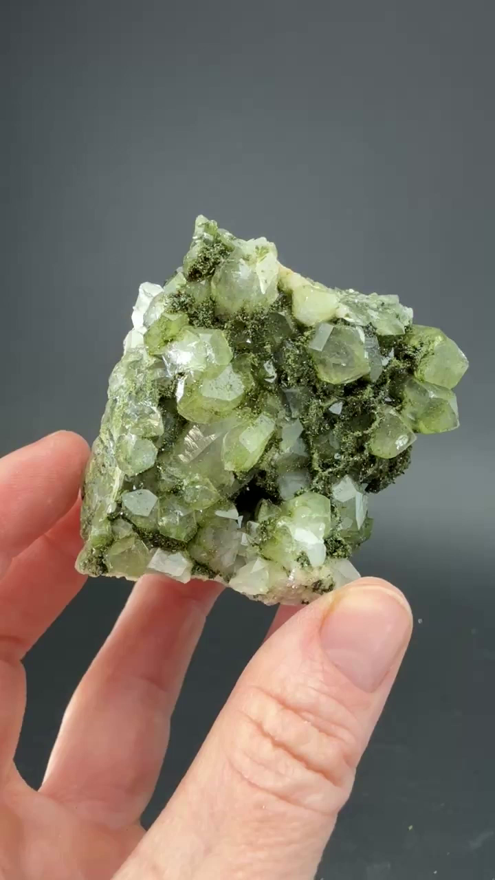 Quartz and Epidote Specimen from Turkey DS693