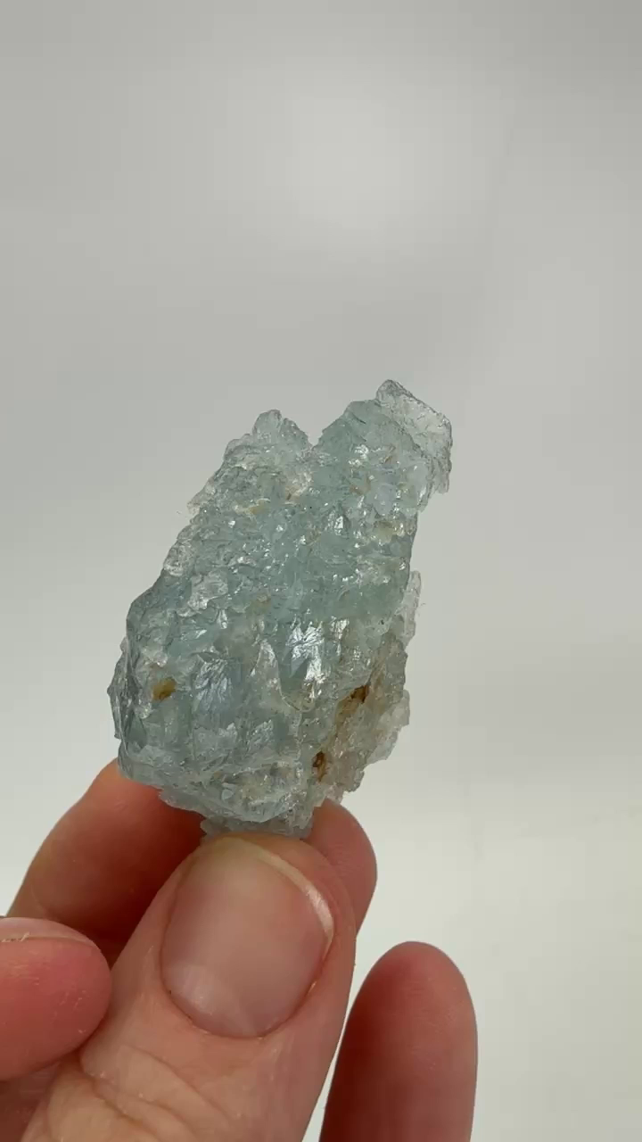 Etched Aquamarine Specimen from Brazil DV273