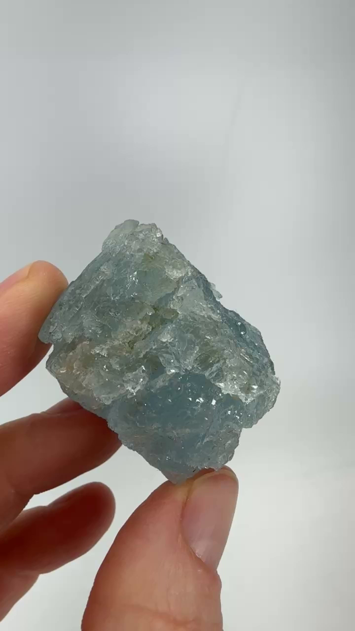 Etched Aquamarine Specimen from Brazil DV278