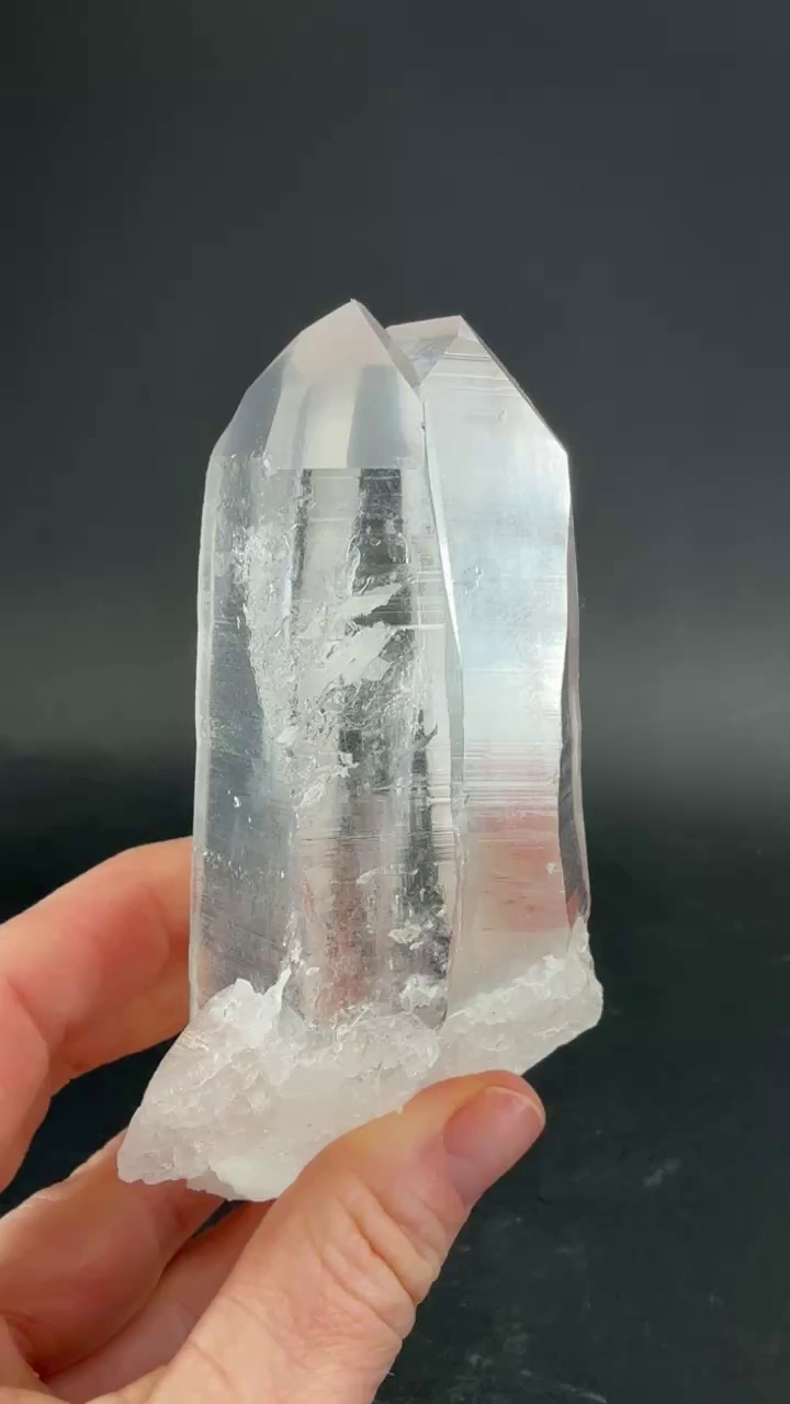 4.25" Self Healed Lemurian Crystal DV303