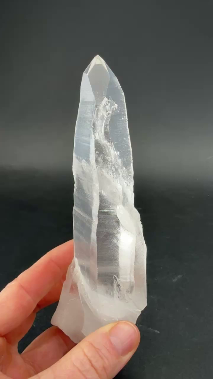 6" Lemurian Crystal DV304