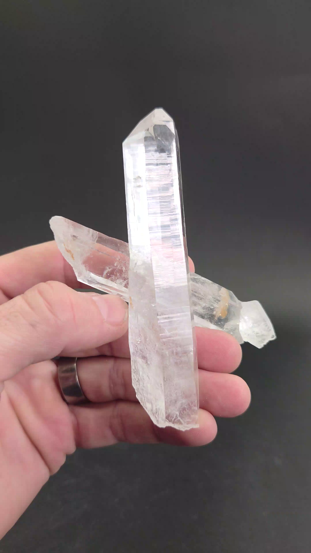 4.5" Diamantina Lemurian Crystal DV438