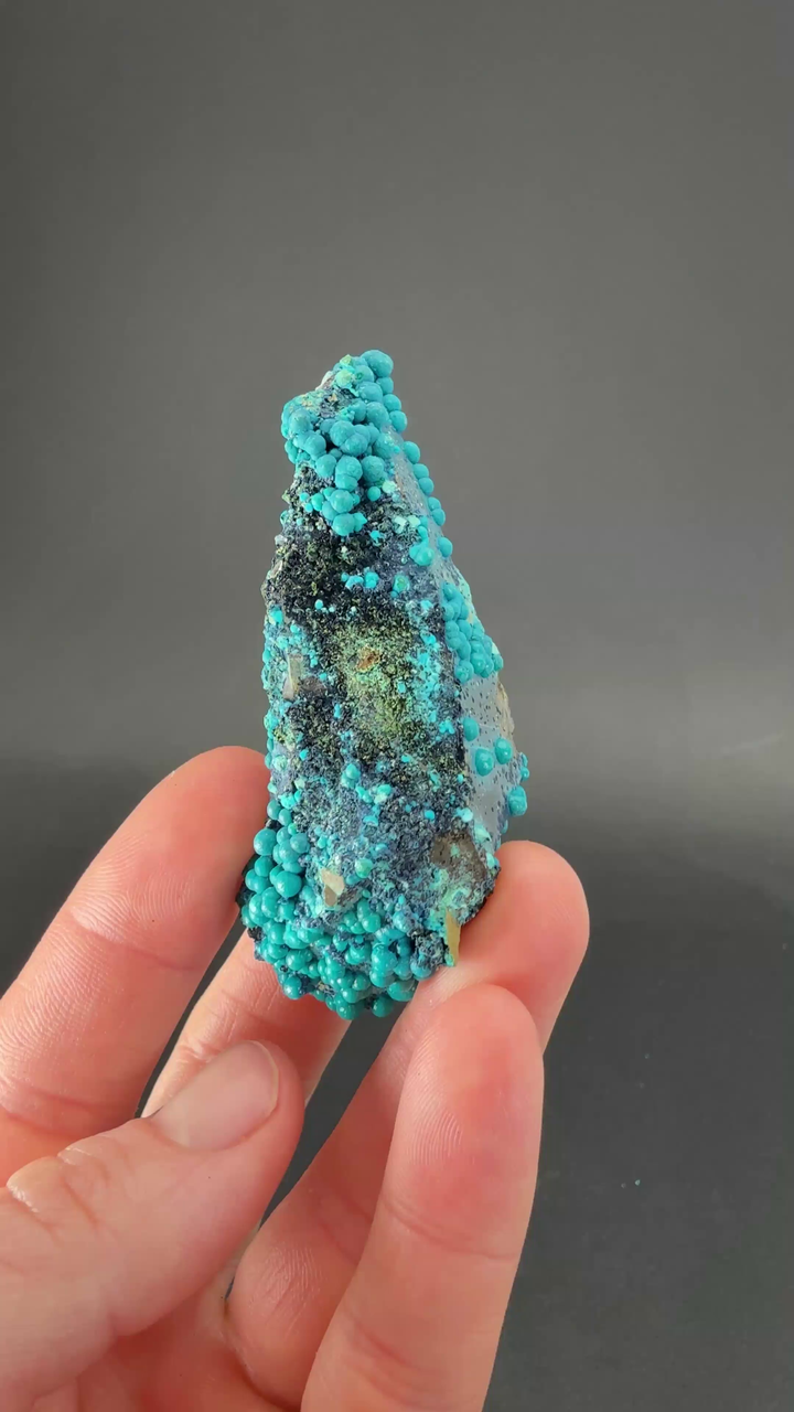 2.5" Quartz with Chrysocolla from Tentadora Mine DX1520