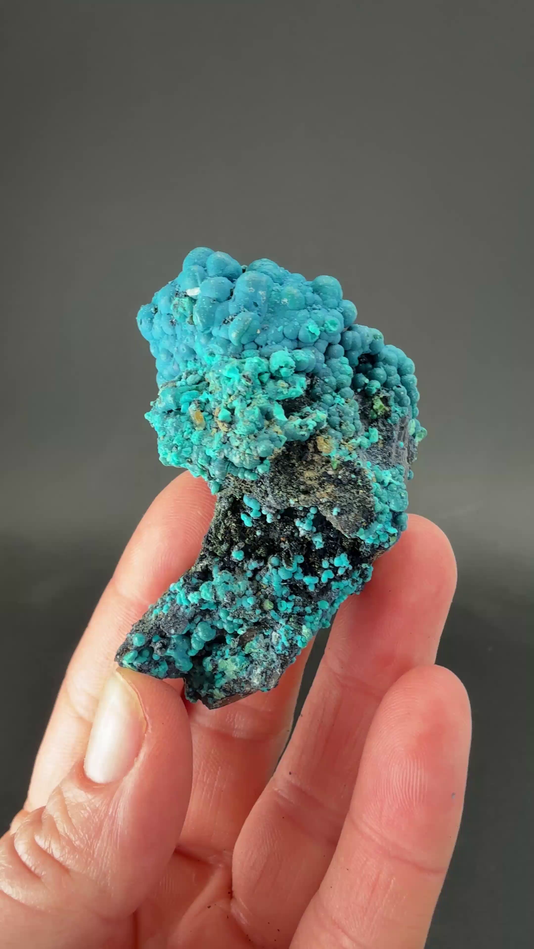 2" Quartz with Chrysocolla from Tentadora Mine DX1569