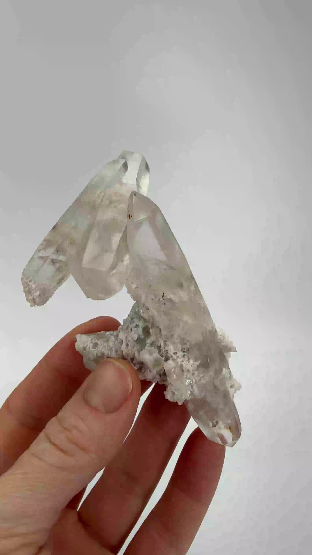 Double Terminated Quartz Cluster from Namibia DX2301