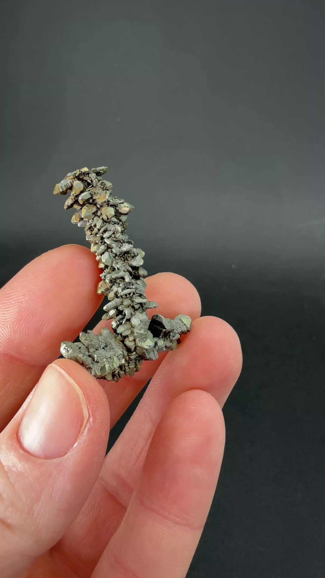 Marcasite Stalactite from Linwood Mine DX3161