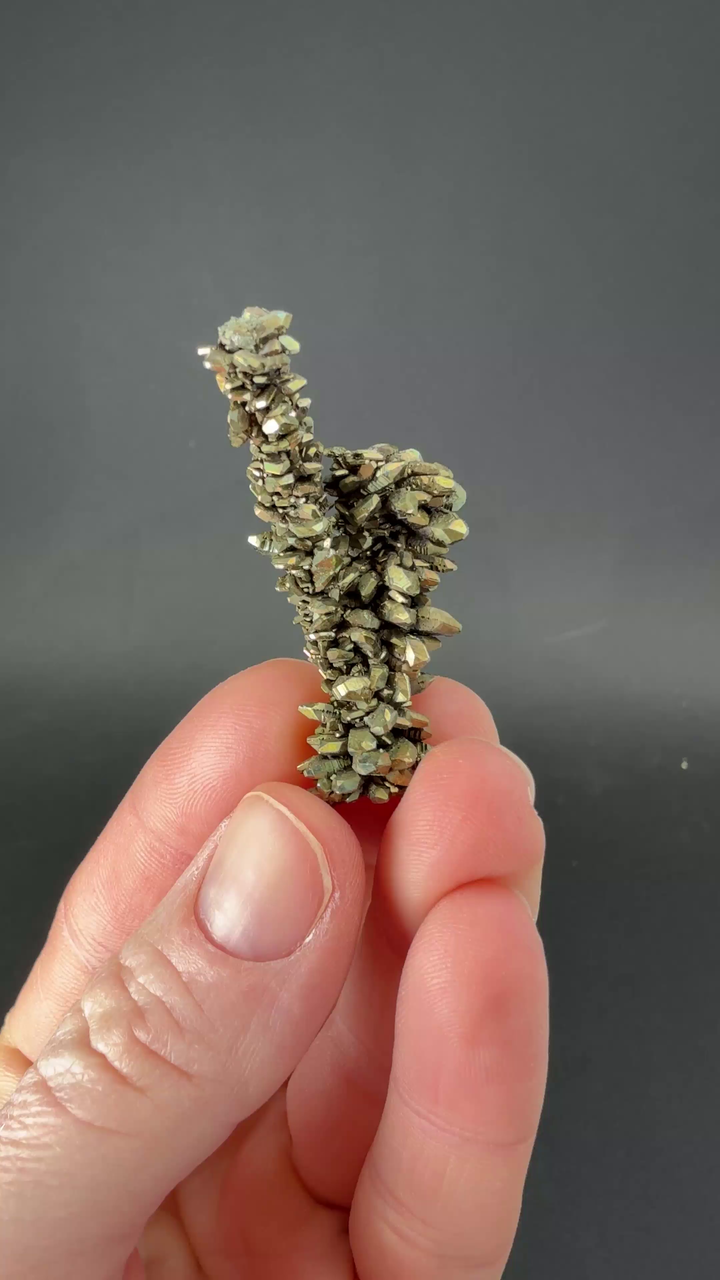Marcasite Stalactite from Linwood Mine DX3162