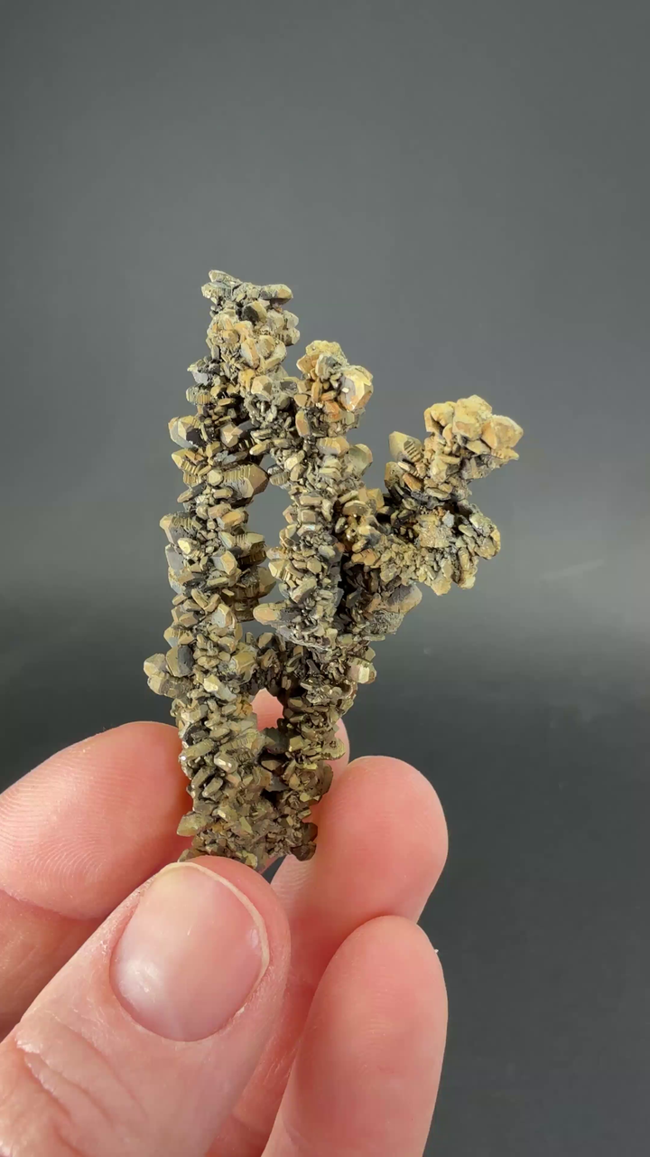 Marcasite Stalactite from Linwood Mine DX3173