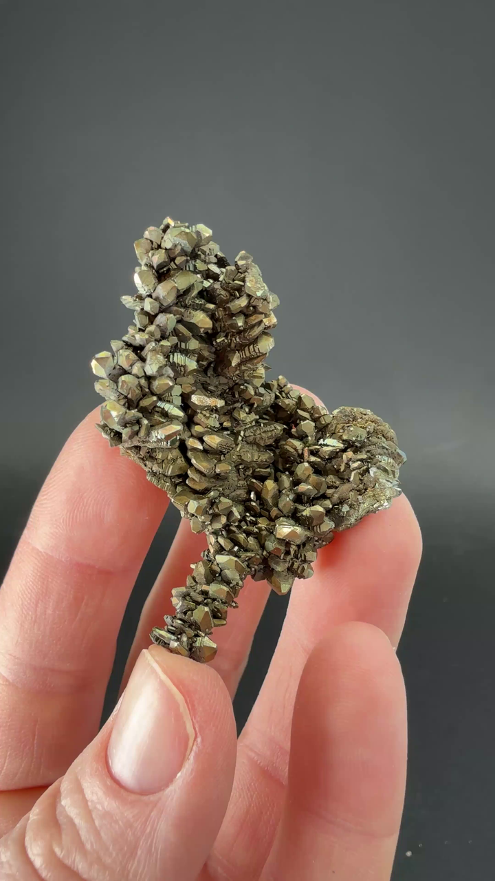 Marcasite Stalactite from Linwood Mine DX3175