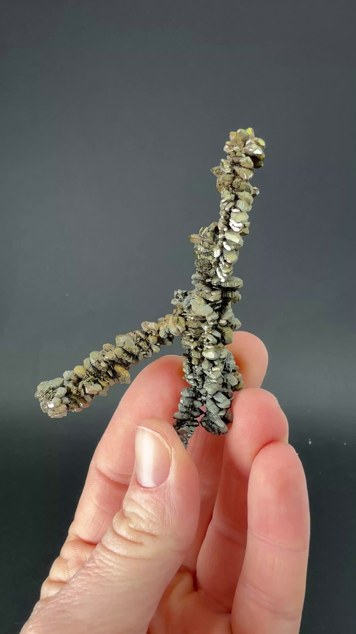 Marcasite Stalactite from Linwood Mine DX3179