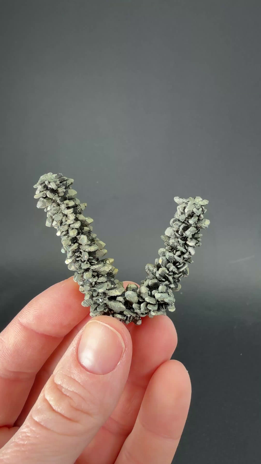 Marcasite Stalactite from Linwood Mine DX3185