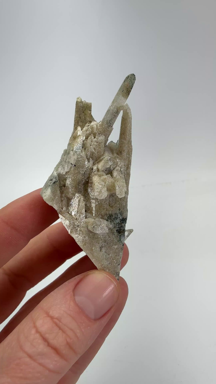 Himalaya Quartz with Chlorite Inclusions DX3245