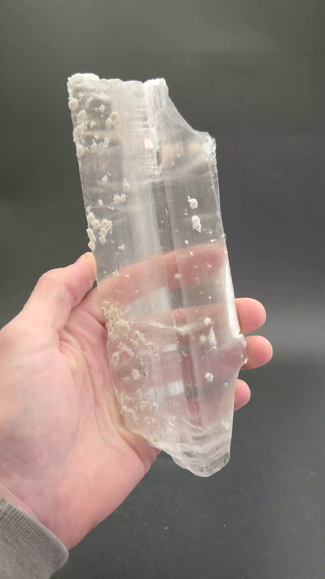 Selenite with Hydrozincite from Mexico DX870