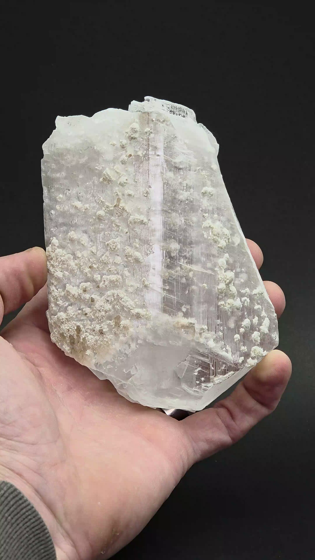 Selenite with Hydrozincite from Mexico DX880