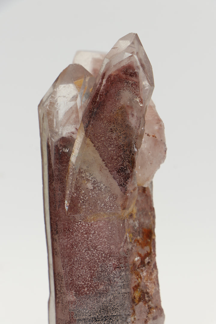 Hematite Phantom Quartz - Tamil Nadu, India DS1810