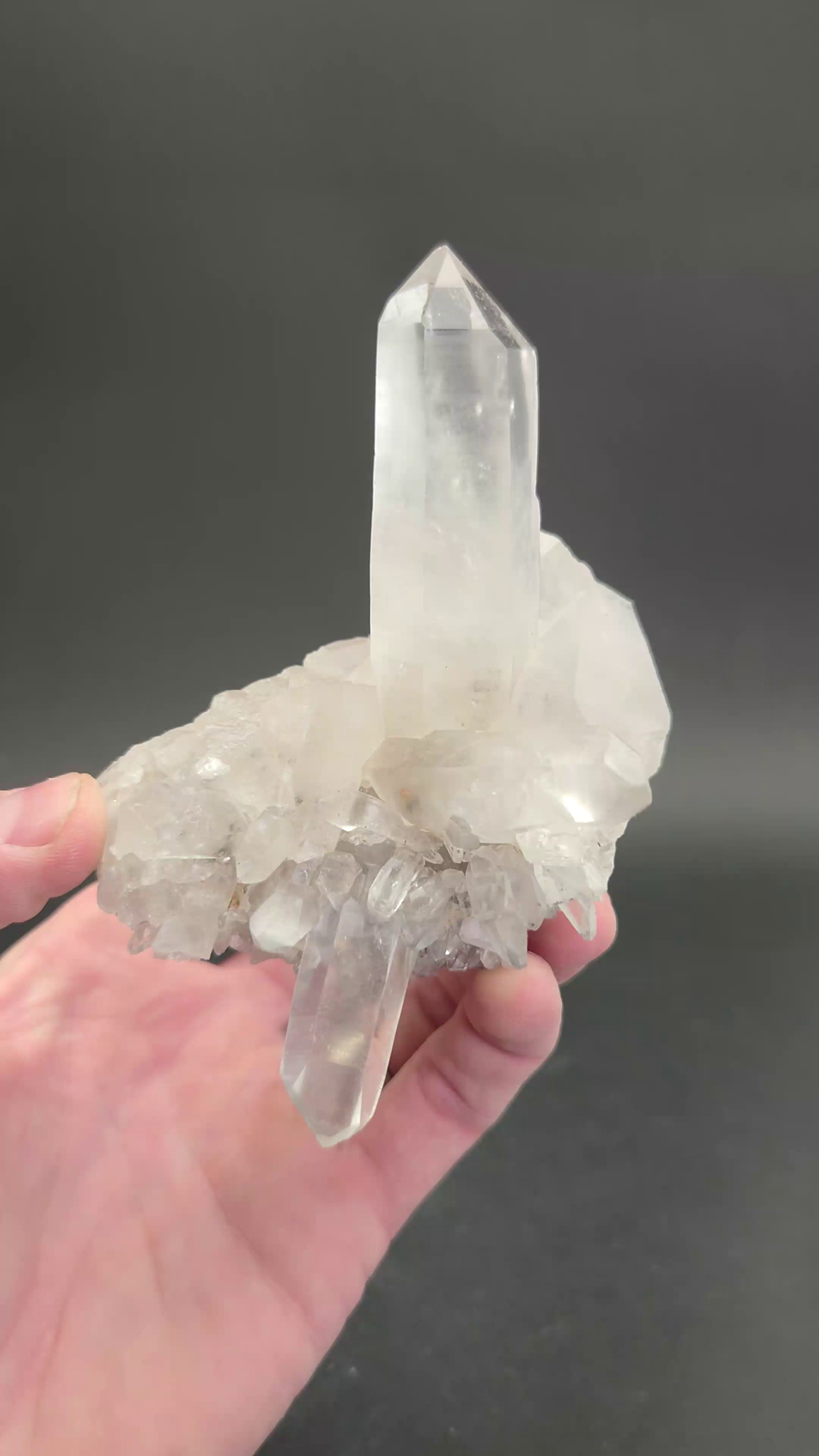 Black Phantom Lemurian Cluster TC1425