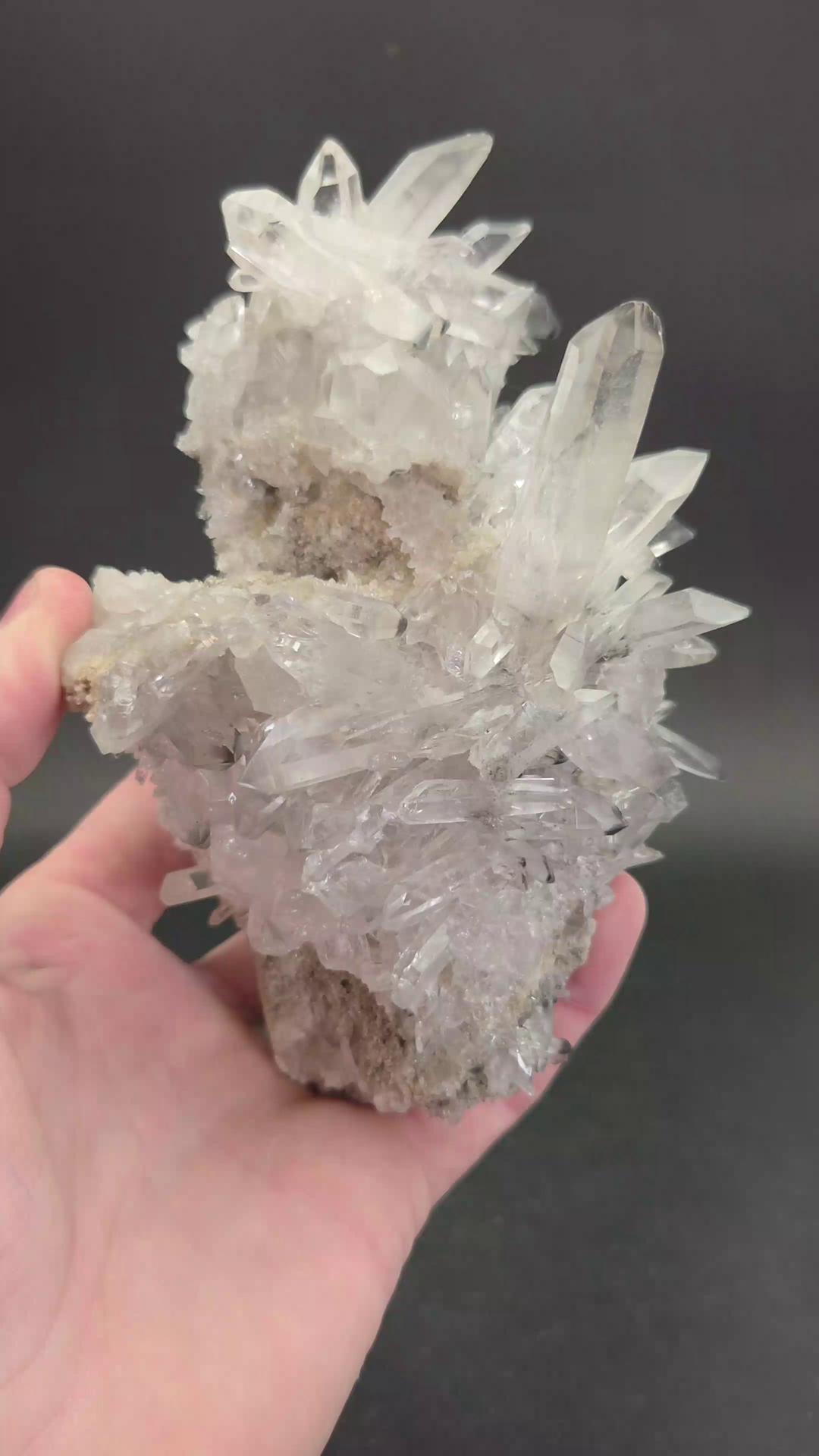 Black Phantom Lemurian Cluster TC1428