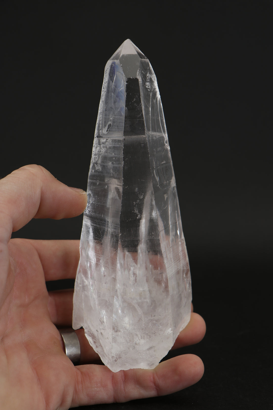 6" Colombian Lemurian Crystal TC1739