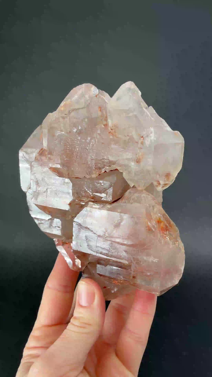 Amethyst Skeletal (Elestial) Quartz from Tanzania TD1593