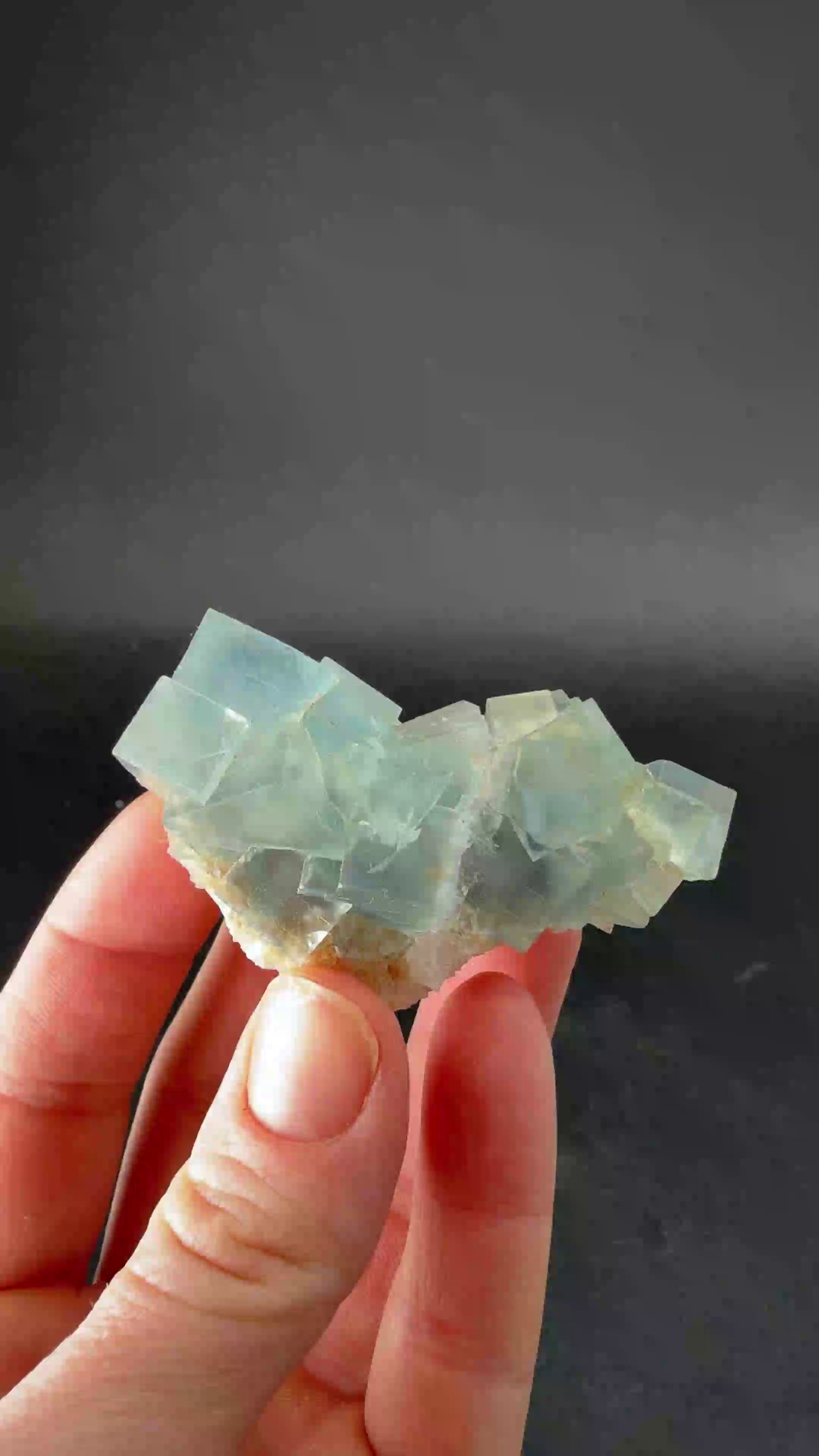 Blue Fluorite from Sicily, Italy TD2060