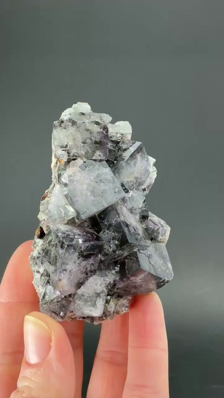 Purple Rain Pocket Fluorite Specimen