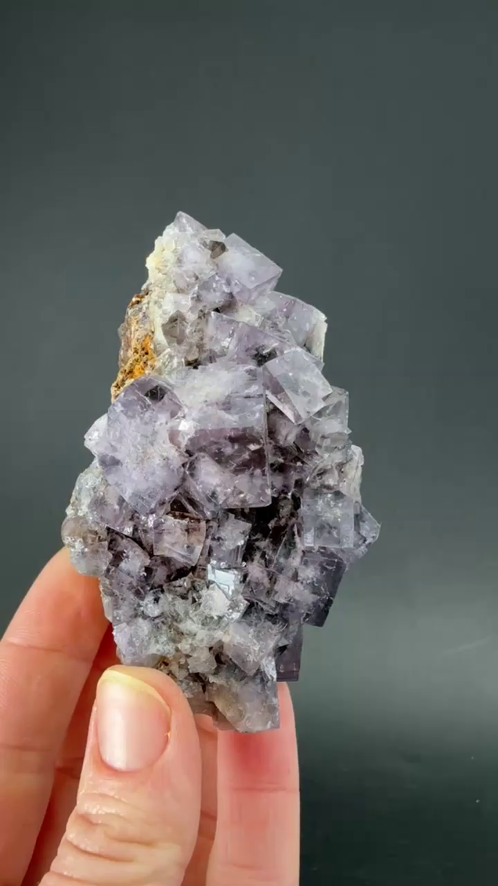 Purple Rain Pocket Fluorite Specimen