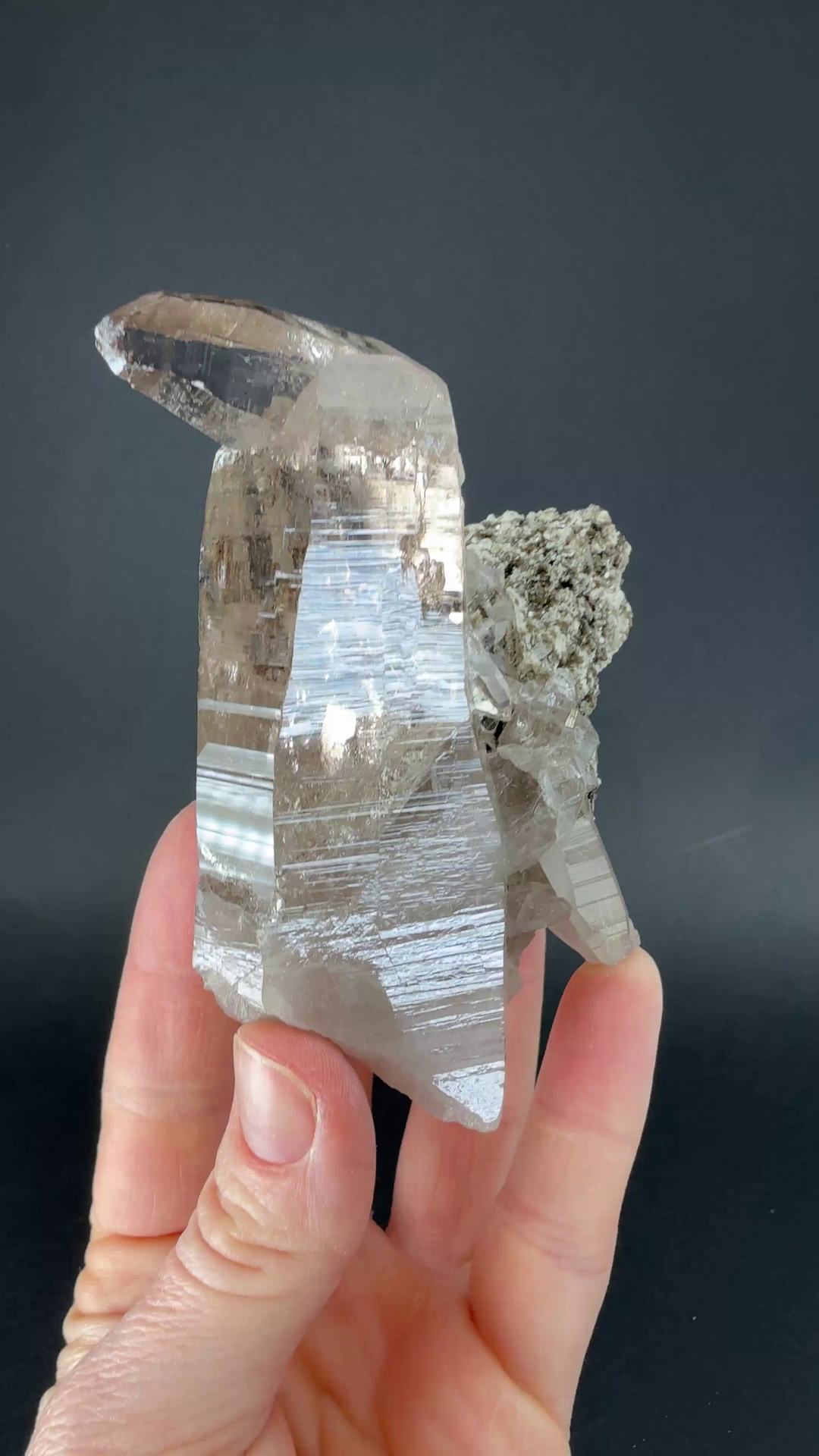 Smoky Quartz Cluster from Switzerland TF1255