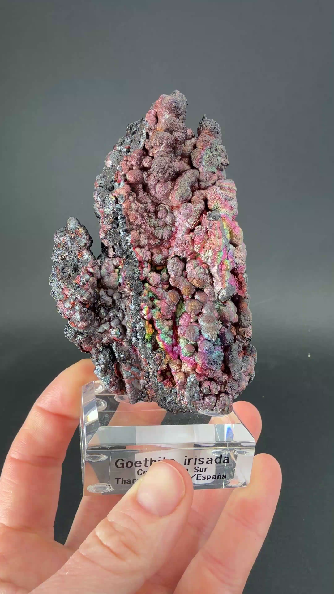 Iridescent Goethite from Spain TF1502