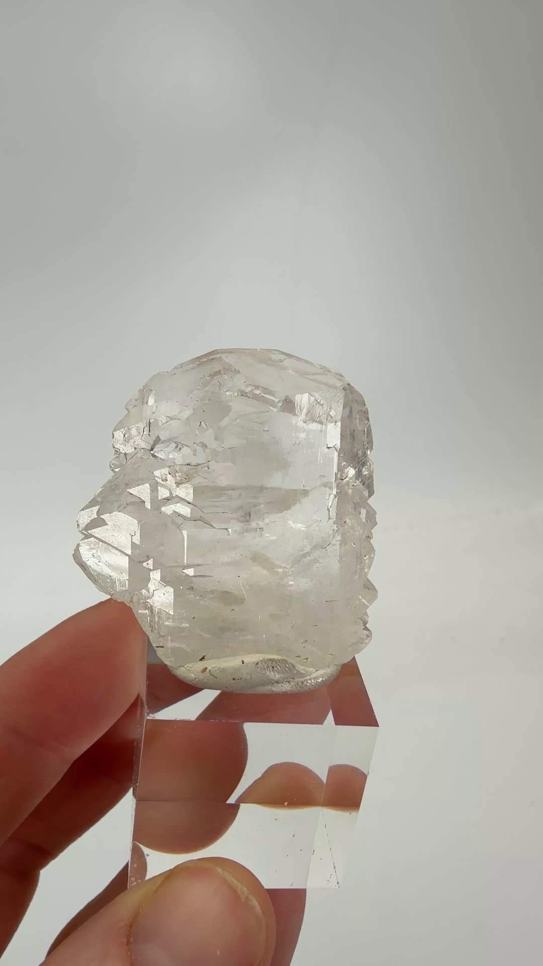 Quartz var. Gwindel from Pakistan TF1814