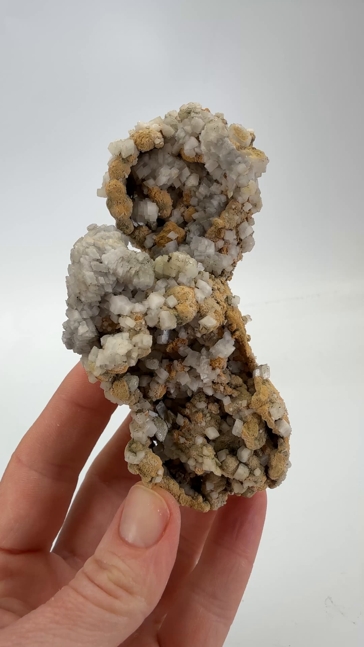 Siderite with Calcite from Dalnegorsk, Russia TF1830