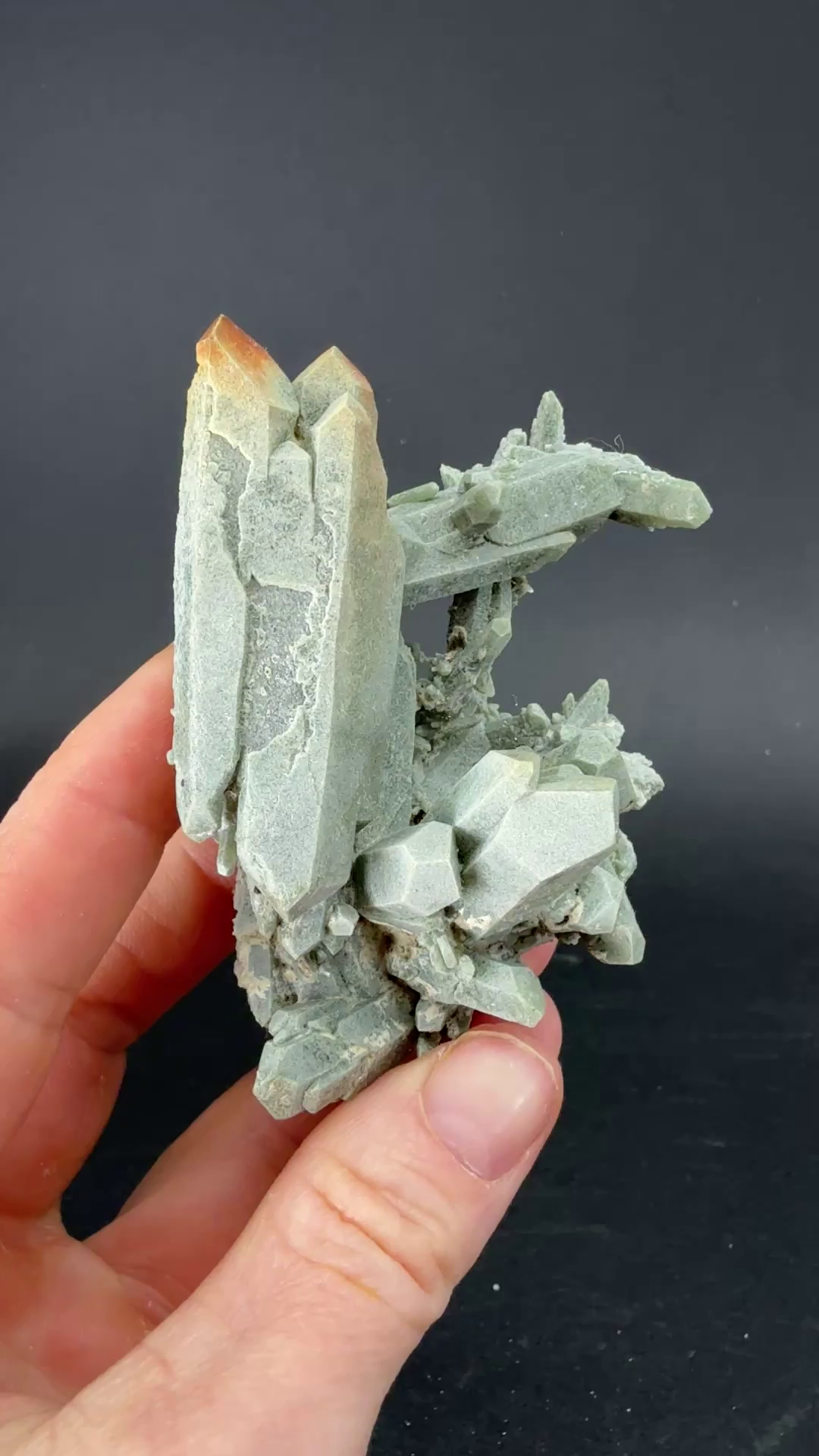 Quartz with Chlorite Inclusions from Pakistan TF1842