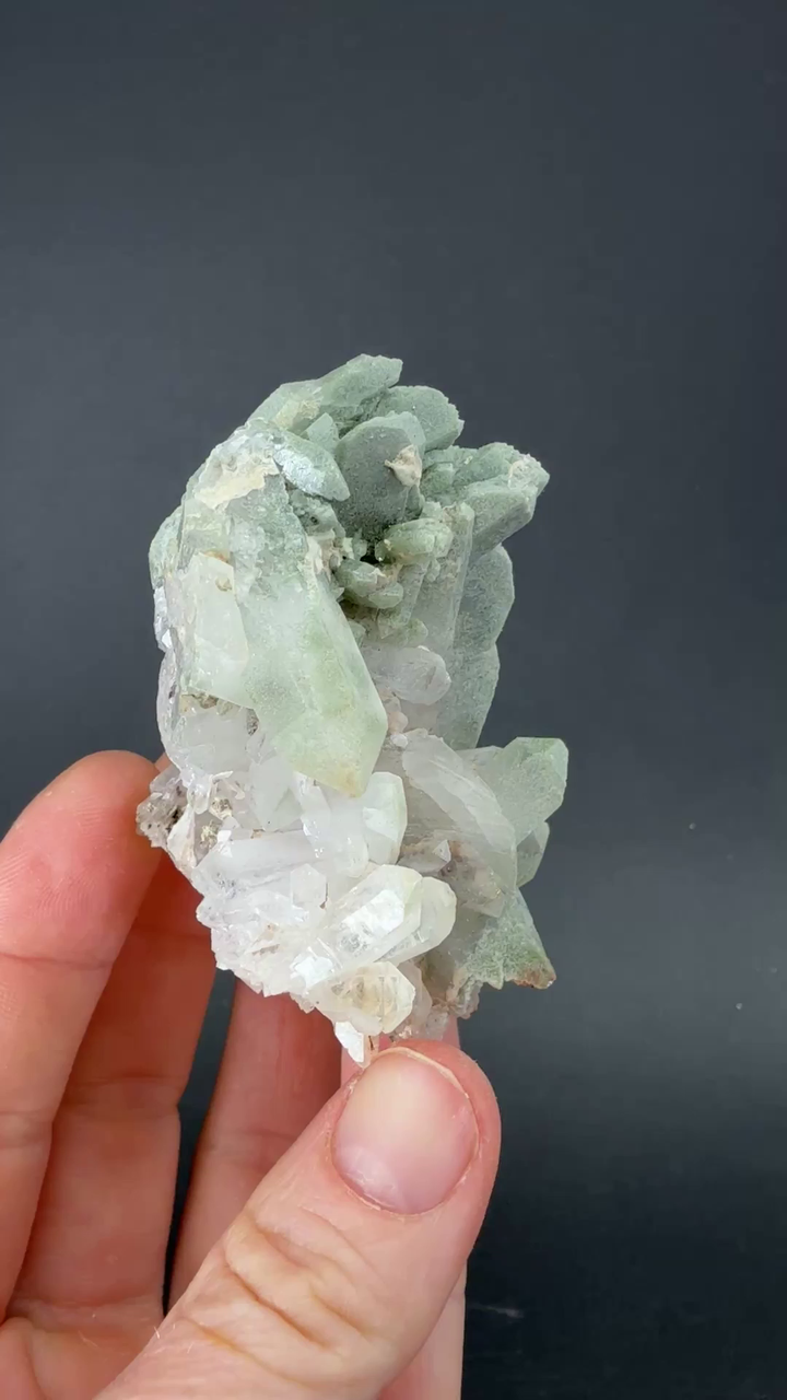 Quartz with Chlorite Inclusions from Pakistan TF1845