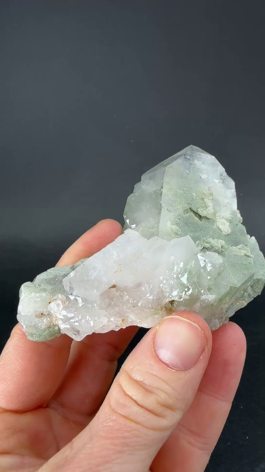 Quartz with Chlorite Inclusions from Pakistan TF1848
