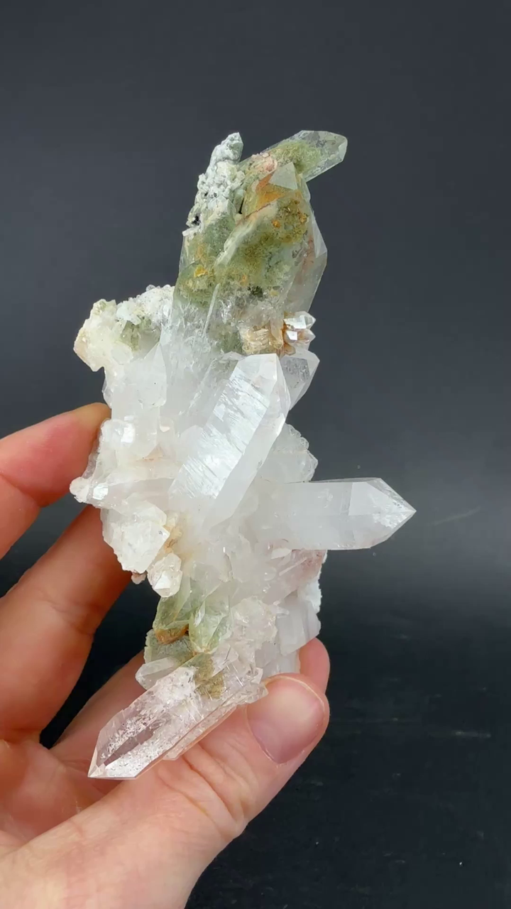 Quartz with Chlorite Inclusions from Pakistan TF1859