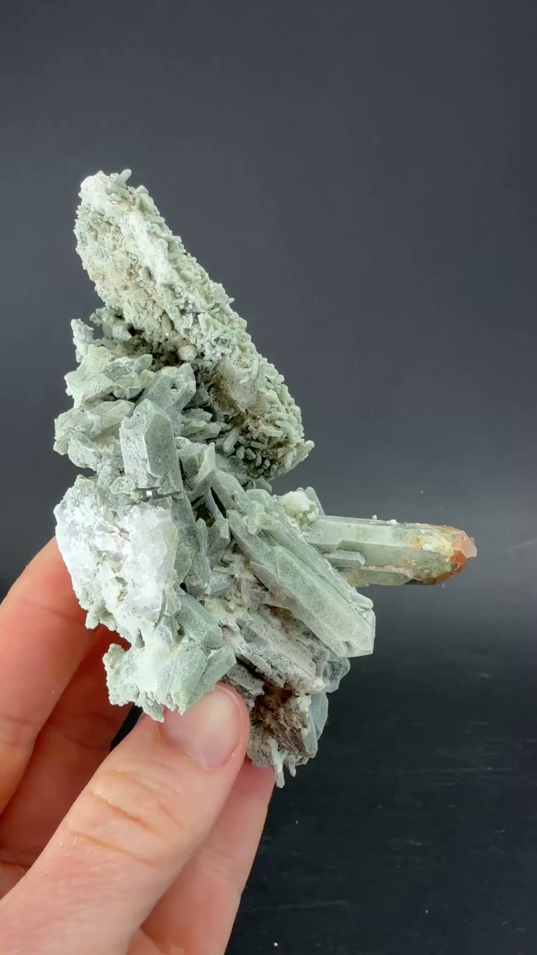 Quartz with Chlorite Inclusions from Pakistan TF1860