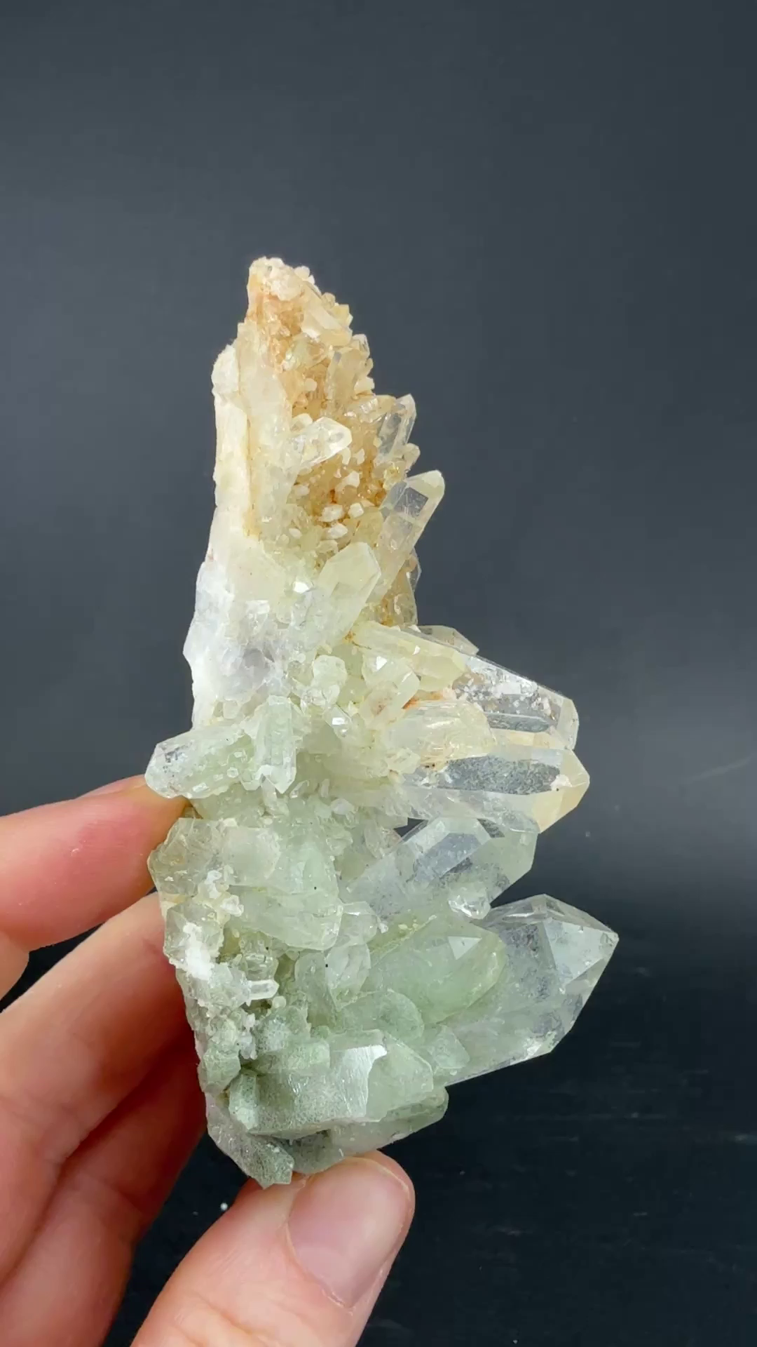 Quartz with Chlorite Inclusions from Pakistan TF1861