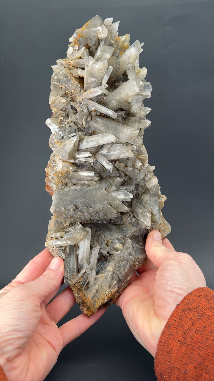 Gypsum Selenite Cluster from Tuscany, Italy TF1981
