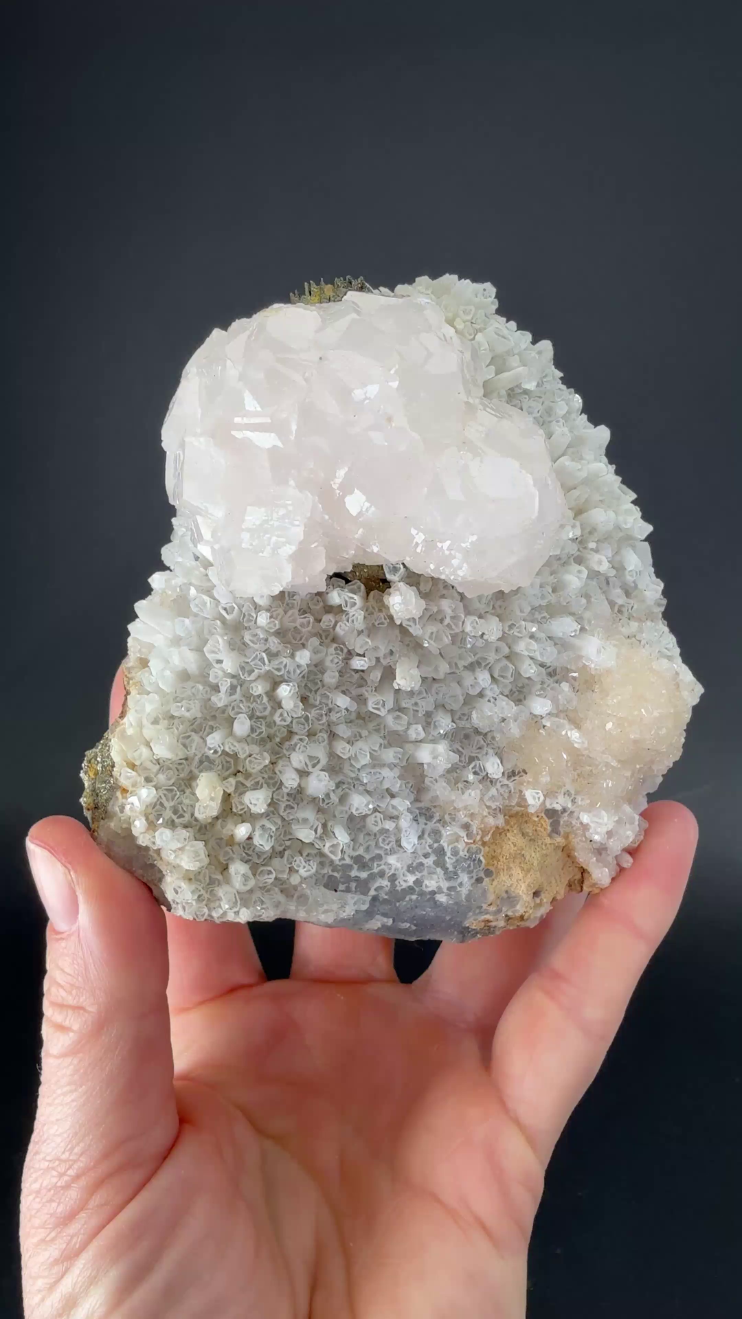 Pyrrhotite and Calcite with Quartz from Kosovo TF2030