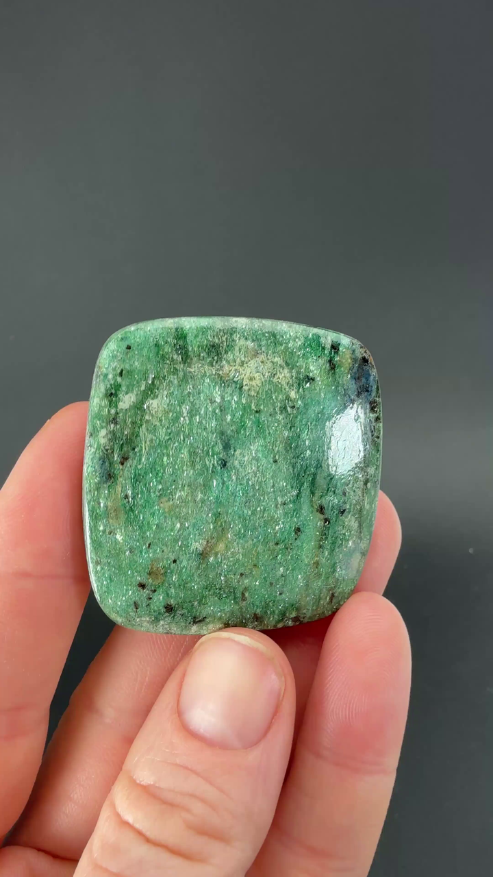 Fuchsite Cabochon from Russia TF2212