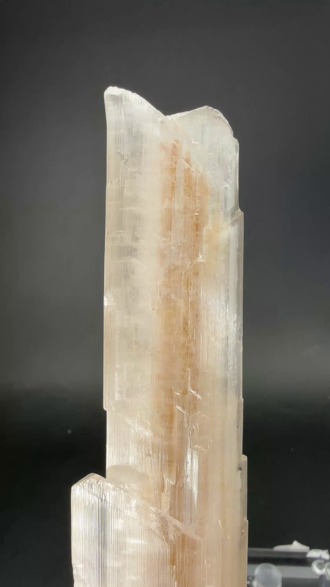 Gypsum Selenite Specimen from China on Acrylic Display TF2340