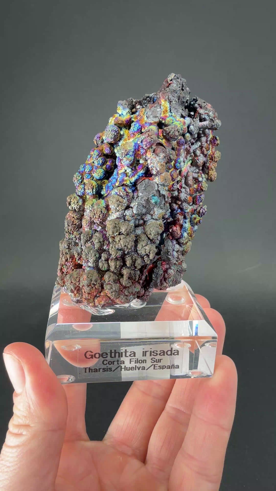 Iridescent Goethite from Spain TF2552